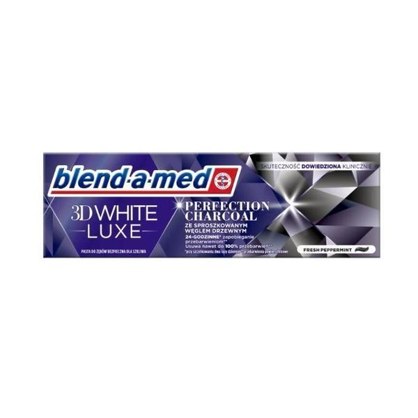 3D White Luxe Perfection Charcoal Toothpaste - Dentifricio Sbiancante Con Carbone Attivo-image