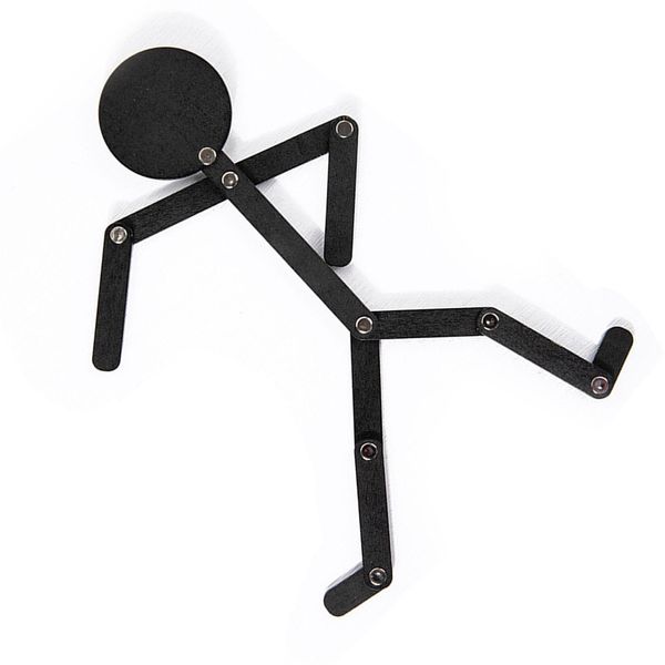 Stickman Giocattolo Di Legno Con Arti Mobili, Stickman Giocattolo Mobile Di Legno, Stickman Giocattolo Di Legno, Stickman Gioco Di Puzzle Di Legno, Stickman Giocattolo Di Legno, Stickman Educativo Di Legno-image