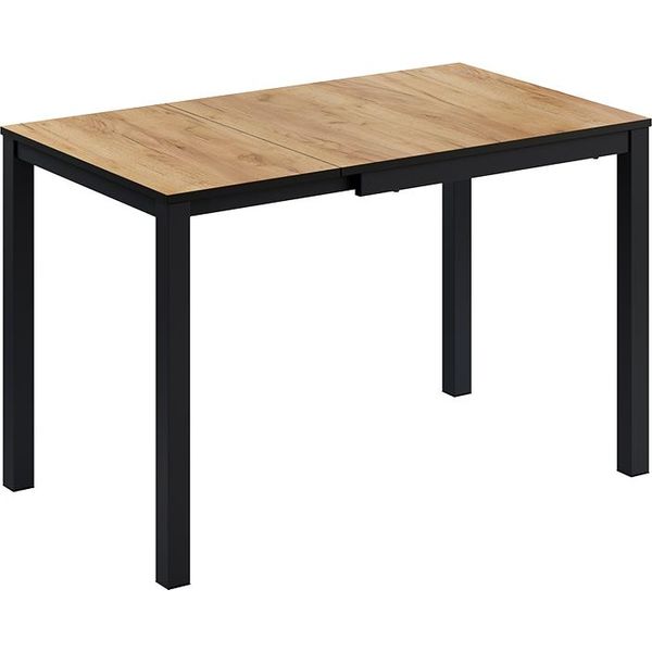 Vicco Tavolo Da Pranzo Granny, 120 X 70 Cm Estensibile, Rovere/Antracite-image