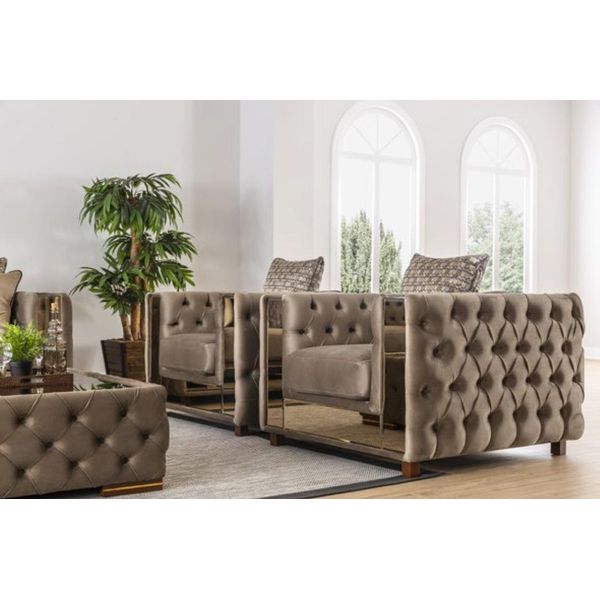 Poltrona Chesterfield Monoposto Divano Classico Arredamento Divano 1 Posto-image