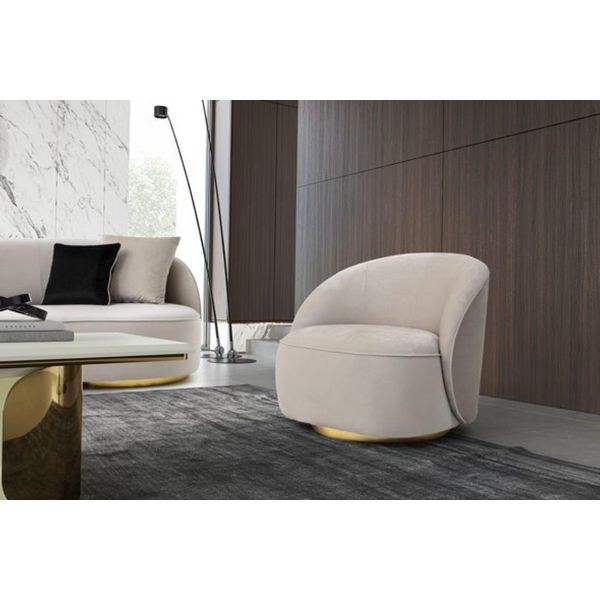 Poltrona Poltrona Moderna Monoposto Di Design Poltrona Arredo Soggiorno Divano 1 Posto-image