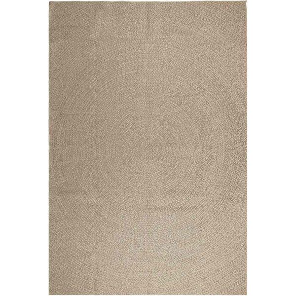 Vidaxl Tappeto Zizur Beige 240X340 Cm Effetto Juta Per Interni Ed Esterni-image