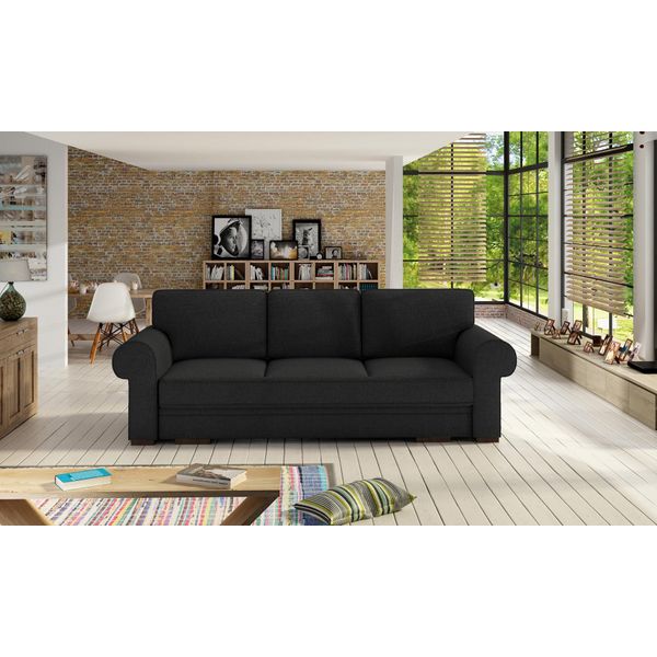 Divano Divano Letto Divano Divano Tappezzeria Zona Giorno Divano Tessile A 3 Posti Nuovo-image