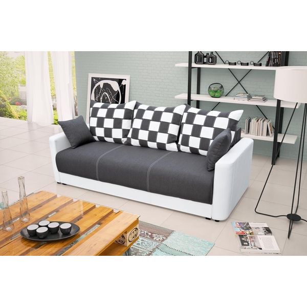 Divano Letto Divano 3 Posti Funzione Letto Grande Divano Letto Divani Divano Imbottito Xxl-image