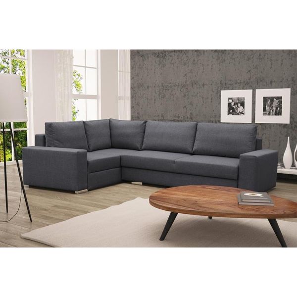 Divano Divano Letto Di Design Con Letto Funzione Letto Box Divano Angolare / Nuovo-image