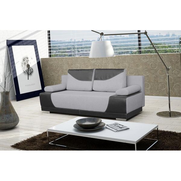 Divano Letto Divano Pieghevole 3 Posti Funzione Letto + Box Letto Divano Divano Di Design-image