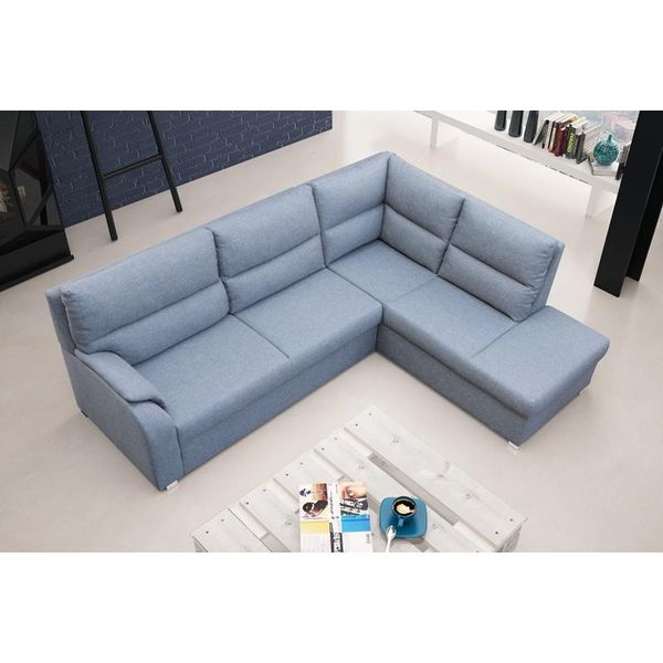 Divano Divano Letto Divano Di Design Con Funzione Letto + Box Letto Divano Divano Ad Angolo - Nuovo!-image