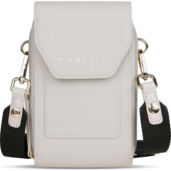 Bugatti Borsa A Tracolla Borsa Per Cellulare Ella Crossover Bag Beige Saffiano-image