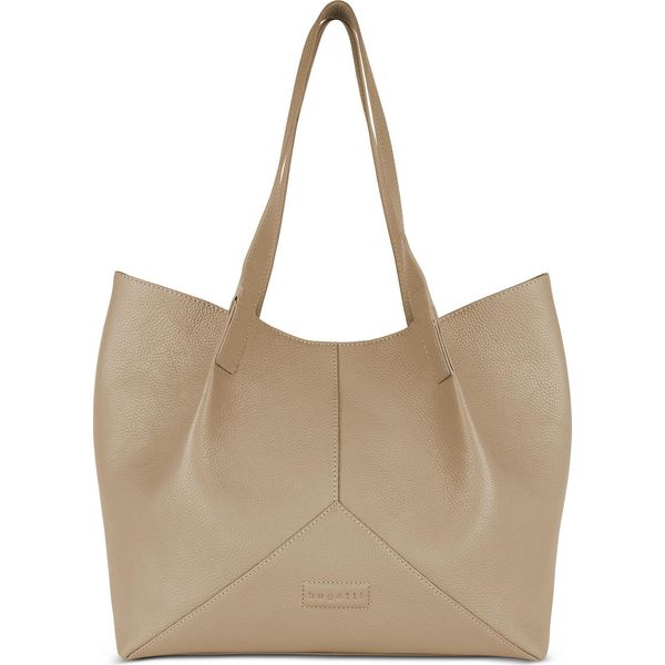 Bugatti Pelle Borsa Shopper Borsa A Tracolla Elsa Ladies Shopper Sand Marrone Chiaro-image