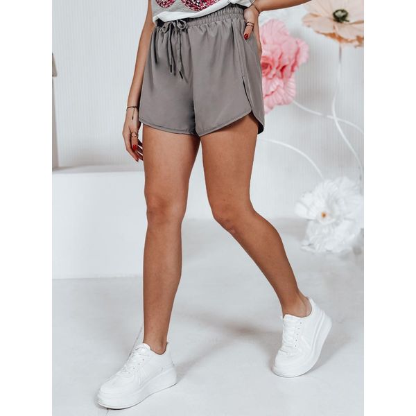 Dstreet Pantaloncini Sportivi Da Donna Missrun Grigio Chiaro M-image