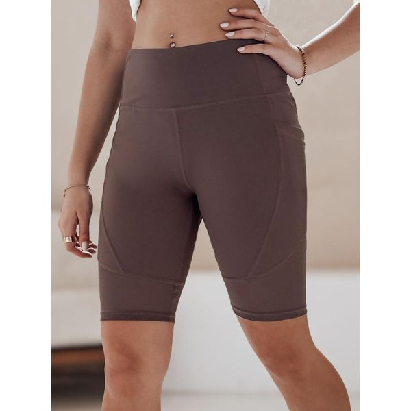 Dstreet Leggings Sportivi Da Donna Bikeline Bronzo M-image