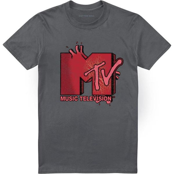 Mtv - Maglietta Uomo/Donna Unisex TV29147 (S) (Carbone)-image