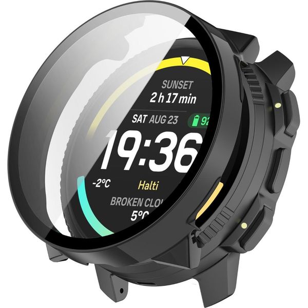 Inf Custodia Protettiva Per Suunto Vertical 2, Pc E Vetro Temperato Nero-image