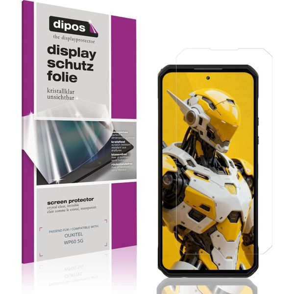 4X Pellicola Protettiva Per Oukitel WP60 5G Protezione Schermo Claro Display Dipos-image