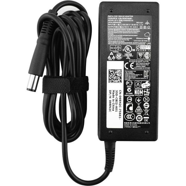 Dell - Alimentatore - 90 Watt - Europa - Per Dell Latitude E6400, E6400 Atg| Studio 1537, 1555, 1555N, Xps 1340, Xps 1340-image