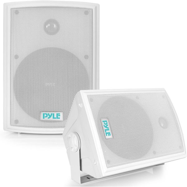 Cabinet Per Altoparlanti Da Interno Ed Esterno Pyle - Altoparlante Da Parete Da 350 W E Facile Da Installare, Impermeabile Per Esterno E Interno-image