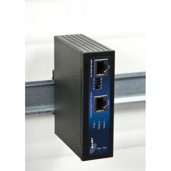 Allnet 134036 Gigabit Ethernet L2 Non Gestito (10/100/1000) Nero Power Over Ethernet (Poe)-image