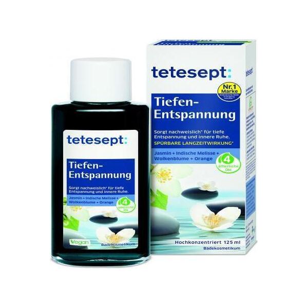 Tetesept Bagno Di Rilassamento Profondo Con 5 Oli Essenziali Per La Pace Interiore E Il Relax 125Ml-image