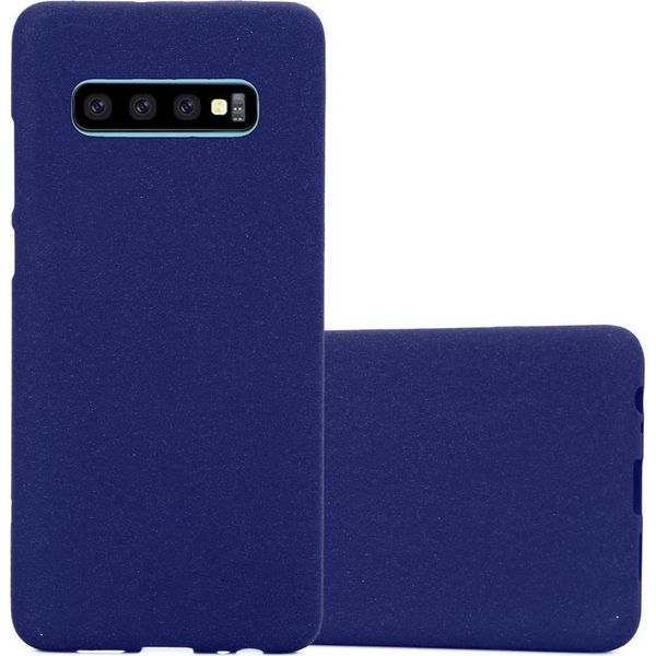 Cadorabo Custodia Protettiva Per Samsung Galaxy S10 Plus Custodia In Blu Telefono Cellulare Tpu Etui Cover Case-image