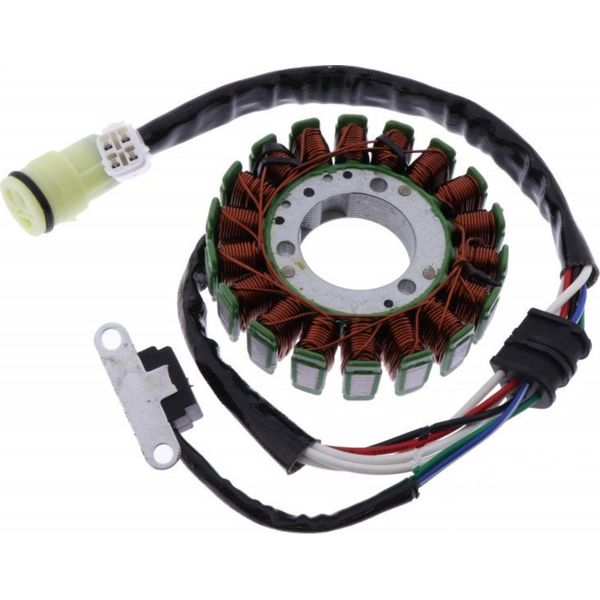 Statore Alternatore Jmp Per Yamaha Yfm R Bear Tracker 250 / 660 Cc-image