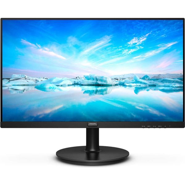 Philips V-Line 241V8LA - Monitor Led - 61 Cm (24") (23,8"" Visibile) - 1920 X 1080 Full Hd (1080P) @ 75 Hz - Va - 250 Cd/M² - 3000:1 - 4 Ms - Hdmi, Vga - Altoparlanti - Nero Testurizzato"-image