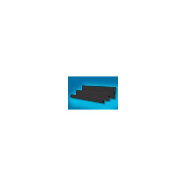 Rittal 1U Black Blindpanel Blindpaneel Zwart 1HE (XNL003831)-image