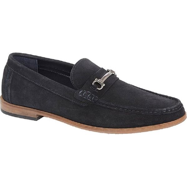 Roamers - Scarpe Casual Da Uomo "Slip-On"", In Pelle Scamosciata DF1944 (40,5 Eu) (Blu Navy)"-image
