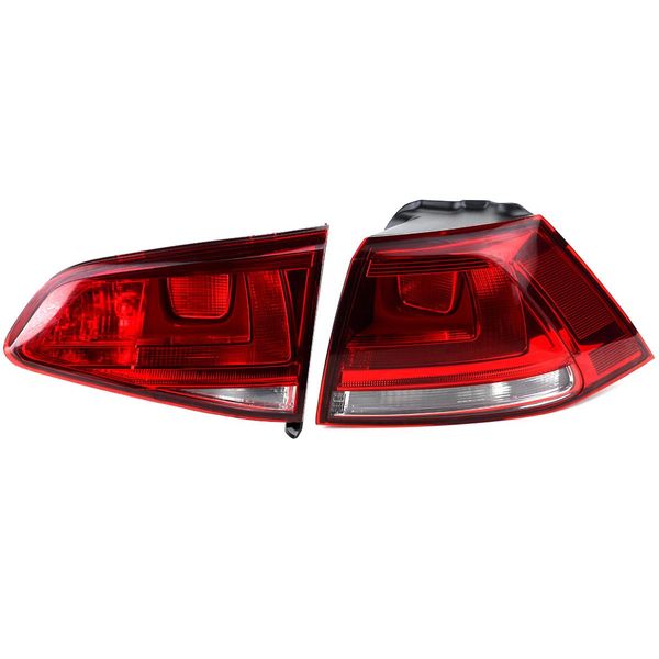 Johns, Luci Posteriori Combinate Adatte Per Vw Golf Vii (5G1/BA5) Comp. Set In.+Out. 08/12-12/16-image