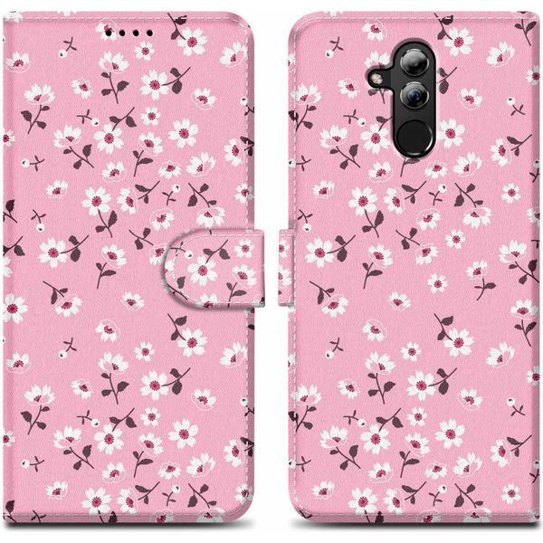 Cadorabo Custodia Protettiva Per Huawei Mate 20 Lite Custodia Design Rosa Telefono Cellulare Custodia Protettiva Custodia Magnetica Custodia Cover-image