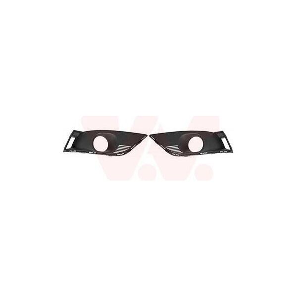 Van Wezel Griglia Di Ventilazione Paraurti Per Renault Megane Iv Grandtour (K9A/M/N) Con Foro/Fori Per Fendinebbia-image