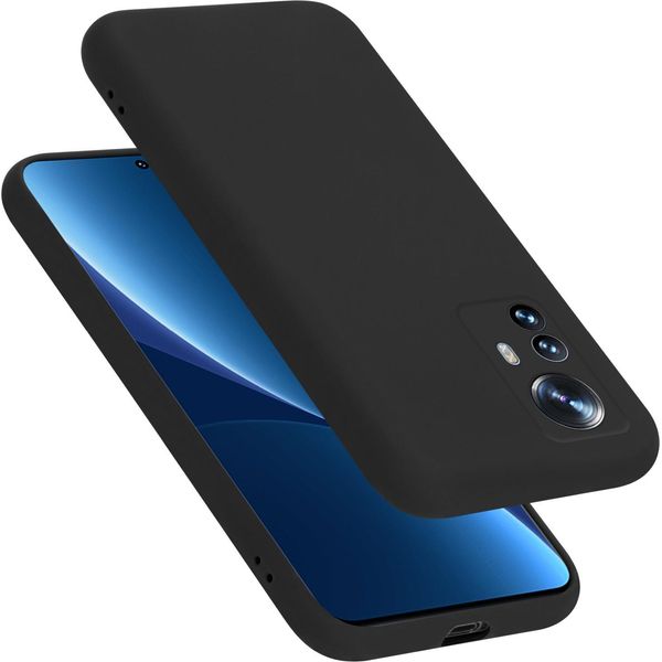 Cadorabo Custodia Protettiva Per Xiaomi 12 Pro Custodia In Nero Telefono Cellulare Case Cover Tpu Etui-image