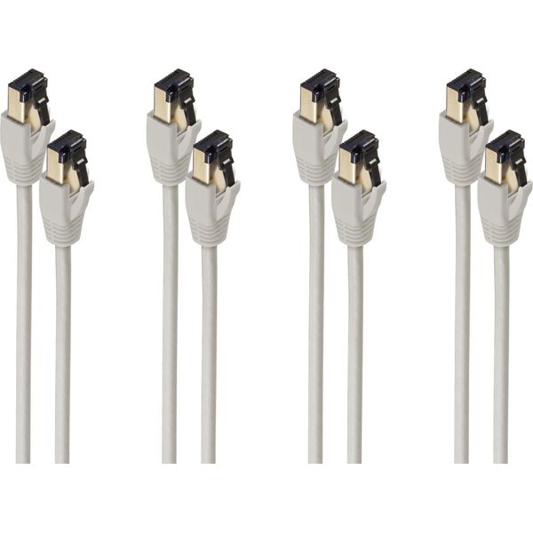 Shiverpeaks BS08-41070-4 Cavo Di Rete Grigio 10 M Cat8.1 F/Ftp (Fftp) (BS08-41070-4)-image