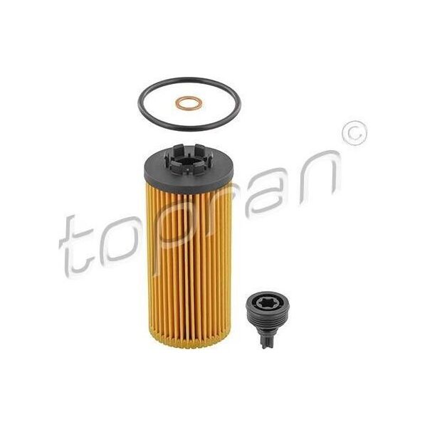 Topran 625 351 - Oe 1142 8 593 186 Filtro Olio Per X2 (F39), X1 (F48), Serie 2 (F46), Serie 2 (F44), Serie 2 (F45), Serie 1 (F40), F60, F57, F56, F55-image