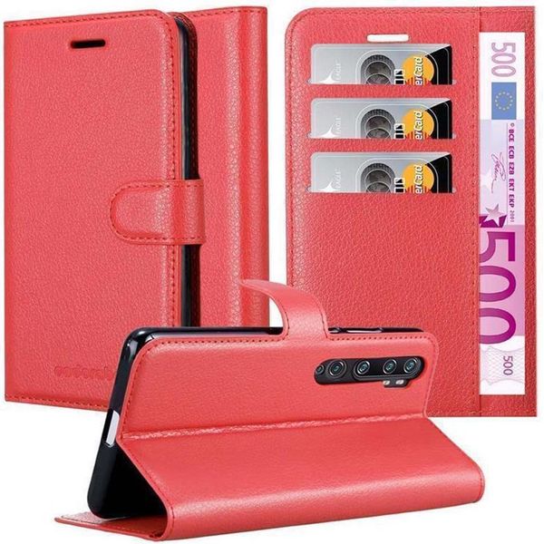 Cadorabo Custodia Per Xiaomi Redmi Note 10 4G / Redmi Note 10S Copertura Protettiva In Rosso Custodia Per Cellulare Custodia Cover-image