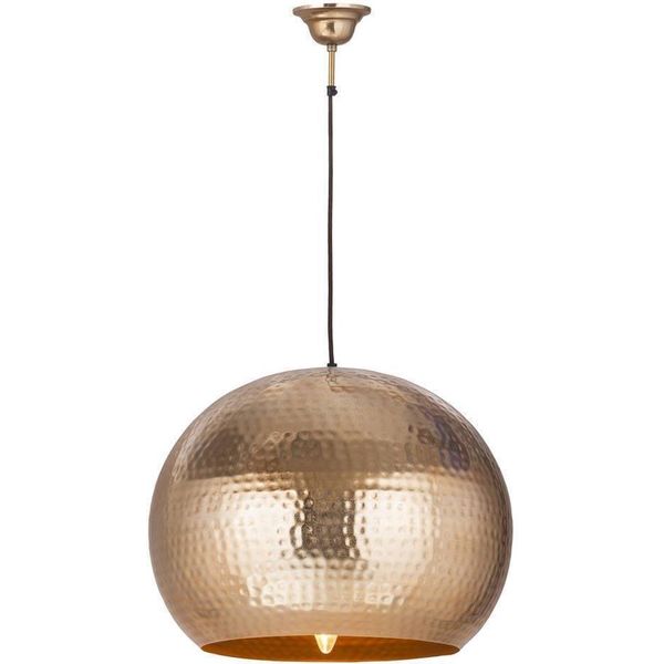 Kayoom Pendelleuchte "Factory", Beige (Champagner), 1, Ø 47Cm H: 35Cm, 1 Stk., Leuchten, HäNgeleuchte, HäNgelampe, Pendelleuchte-image