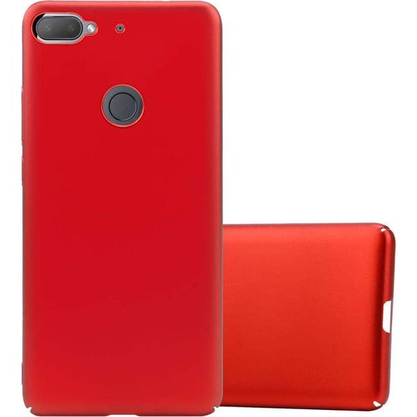 Cadorabo Cover Per Htc Desire 12 Plus Cover Protettiva In Rosso Custodia Rigida Per Telefono Cellulare Cover Case-image