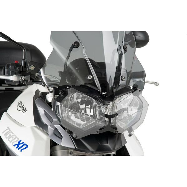 Puig 8124W Protezione Faro Adatta A Triumph Tiger 800 Trasparente-image