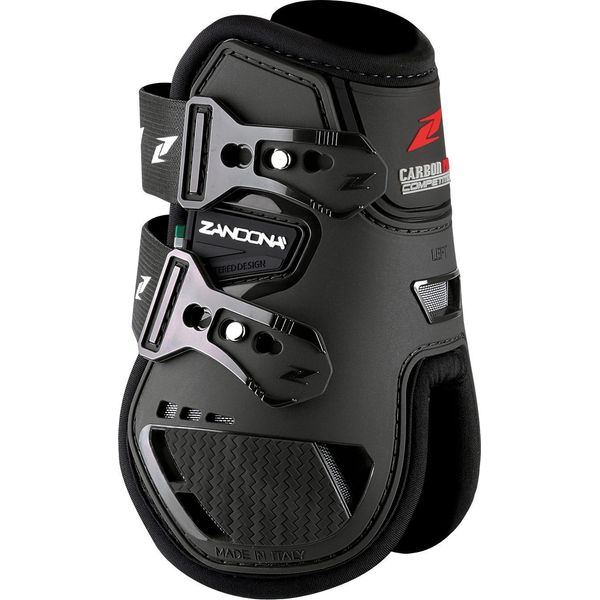 Zandona Carbon Pro Competition Fetlock Stivali Fetlock Neri, Taglia:M-image