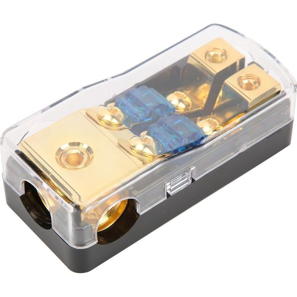 Blocco Di Distribuzione Dell'alimentazione, Splitter Audio Dell'automobile, Distribuzione Del Blocco Di Rame A Terra, Supporto Del Fusibile Di Alimentazione Audio Stereo Dell'automobile, Blocco Del Distributore Di Alimentazione, Blocco Di Distribuzione Dell'alimentazione Audio Dell'automobile-image