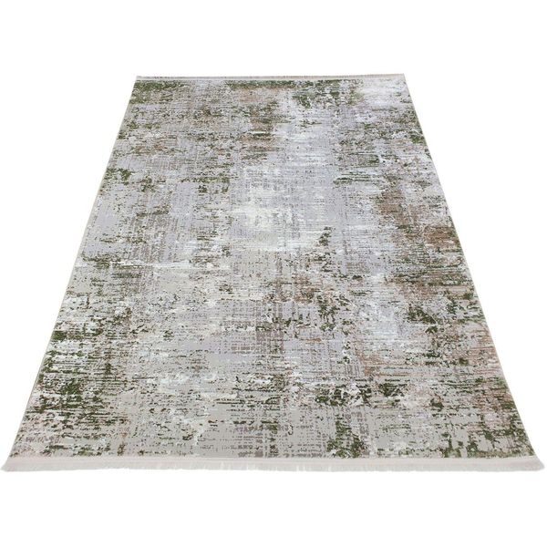 Tappeto Rettangolare 180X260 Cm Stefano - Verde / Crema-image
