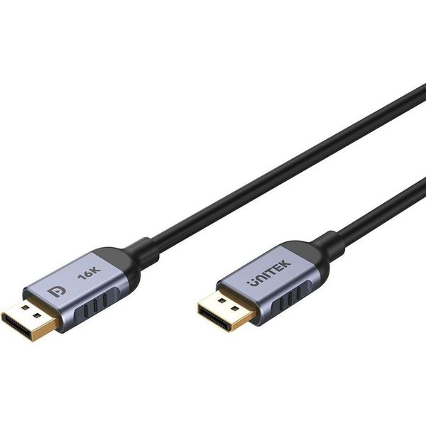 Unitek Unitek C1626GY01-1,5M Cavo Displayport Nero, Grigio-image