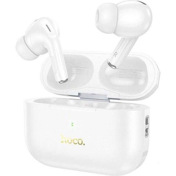 Hoco EW56 Plus Generoso Headset Wireless In-Ear Calls/Music Bluetooth White-image