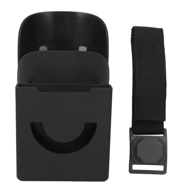 Portabicchieri Per Passeggino, Multifunzionale, Universale, Accessorio Per Passeggini E Carrozzine (Nero)-image