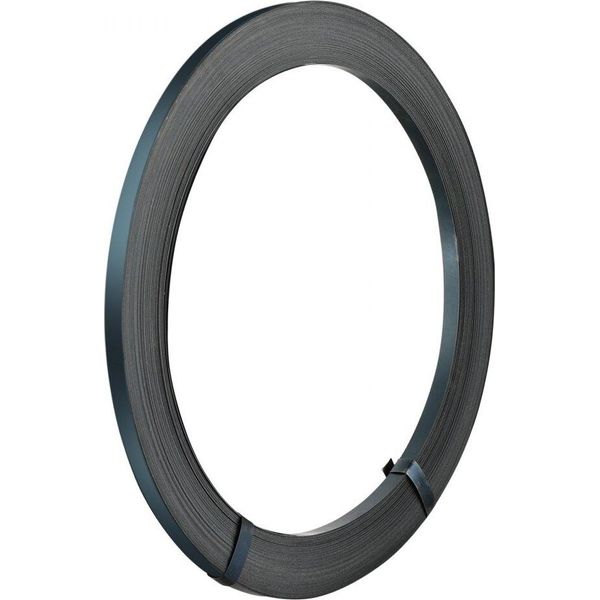Reggia D'acciaio 100 M X 12,7 Mm - Cinghia Per Imballaggi Pesanti Da 500 Kg - Reggia D'acciaio Resistente Per Fissare Saldamente I Pallet-image