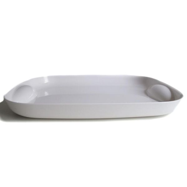 Tupperware Vassoio Allegra Bianco Vassoio Da Portata Vassoio Da Portata 41,5 Cm X 30,5 Cm-image