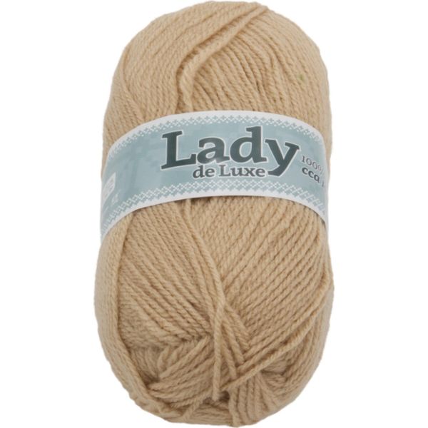 Filato Lady De Luxe - 100G / 238 M - Beige-image
