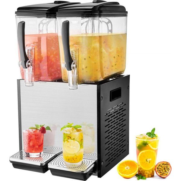 Dispenser Commerciale Per Bevande - 12Lx2 - Dispenser Per Succhi Di Frutta E Bevande Fredde - Ideale Per Catering Ed Eventi-image