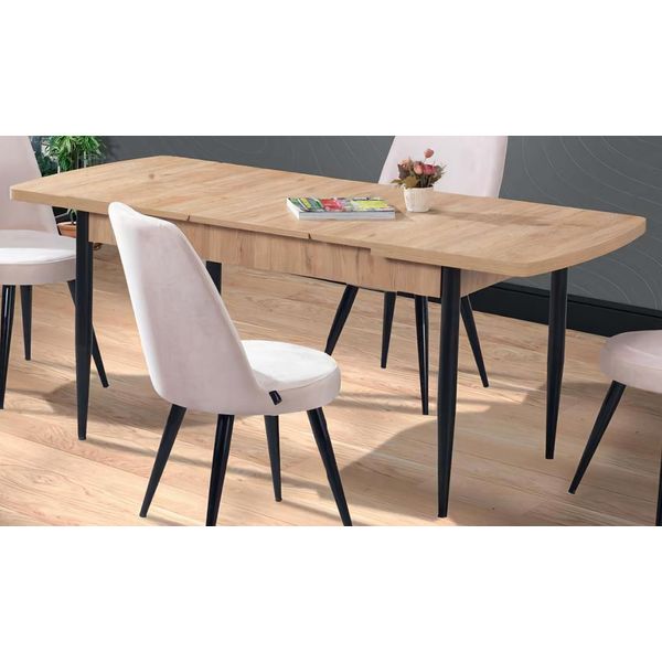 Tavolo Da Pranzo Marrone Tavolo In Legno Mobili Per Sala Da Pranzo Tavoli In Legno Tavoli Da Pranzo Di Lusso Moderni-image