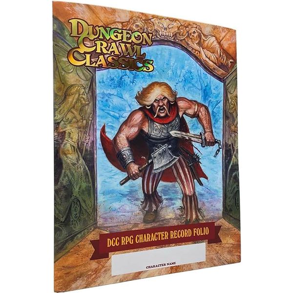 Dungeon Crawl Classics Scheda Personaggio - Tabletop-Rollenspiel - Inglese-image