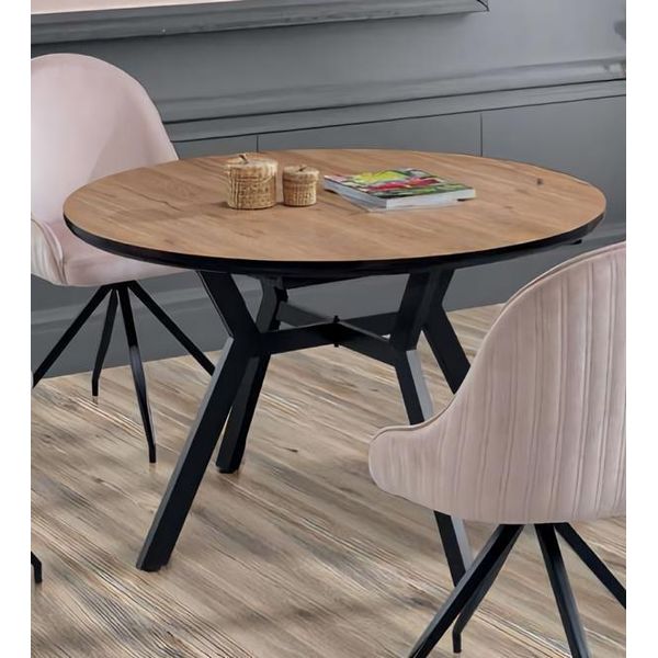 Tavolo Da Pranzo Di Lusso Tavolo Da Pranzo Allungabile Tavoli Rotondi In Metallo Tavoli Da Pranzo Mobili-image
